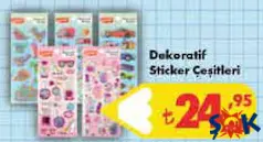 LECTOR DEKORATİF STİCKER ÇEŞİTLERİ fiyat ve kampanya bilgisi